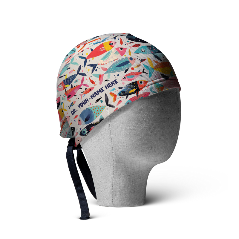 The "Aquarium" Semi-Custom Skull Cap Side