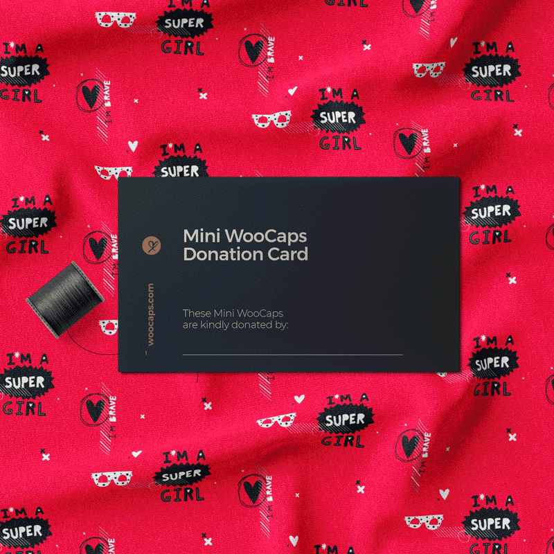 Mini WooCaps Donation Card