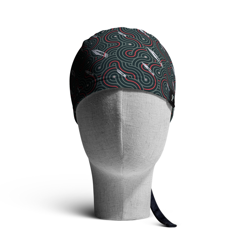 WooCaps 10 Blade skull cap front