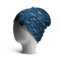 The "Aegean" WooCap Loose Beanie Side