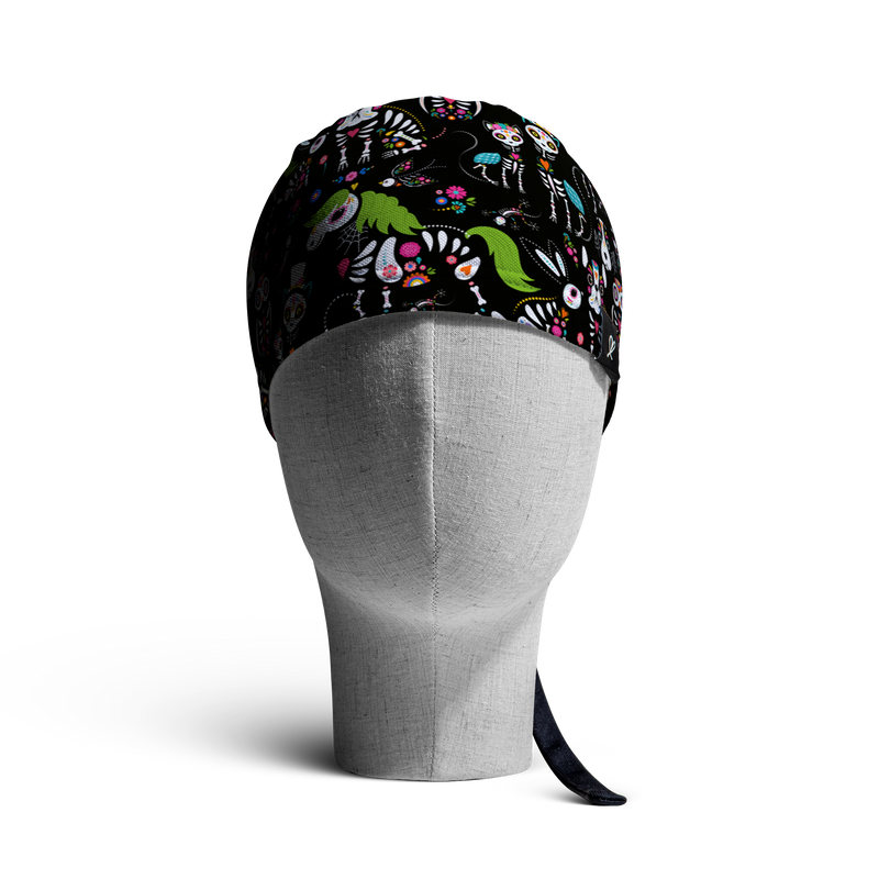 WooCaps Amigos Skull Cap Front