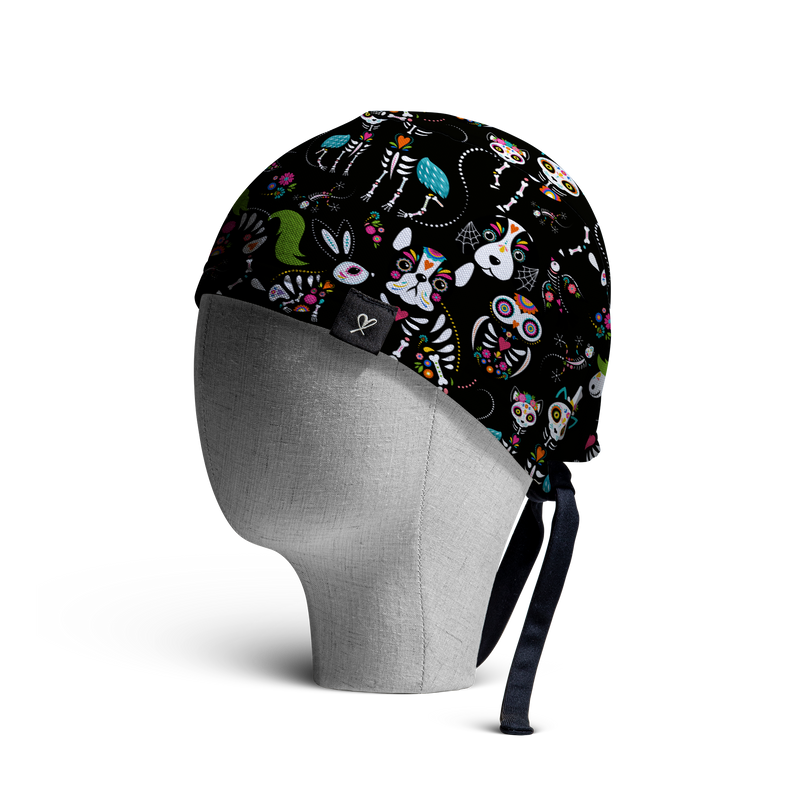 WooCaps Amigos Skull Cap Side