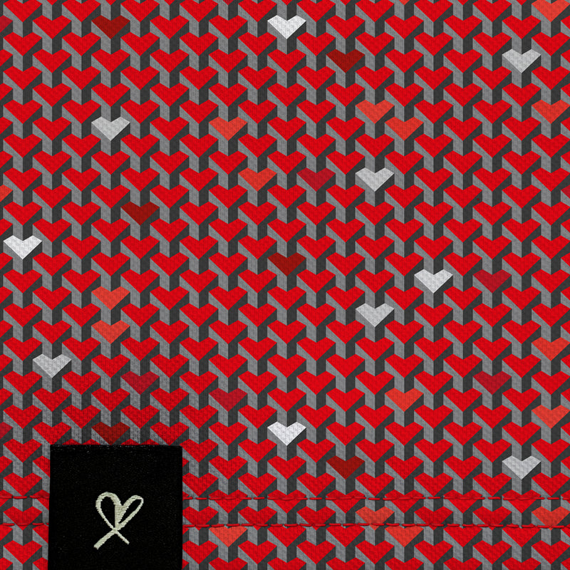 WooCaps Heartcore fabric swatch
