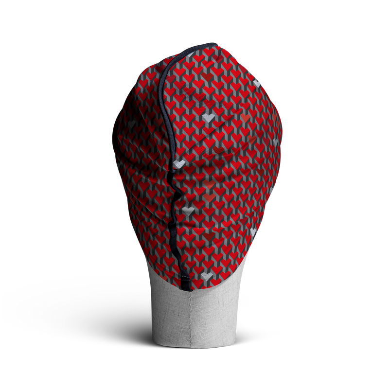 WooCaps Heartcore loose beanie back