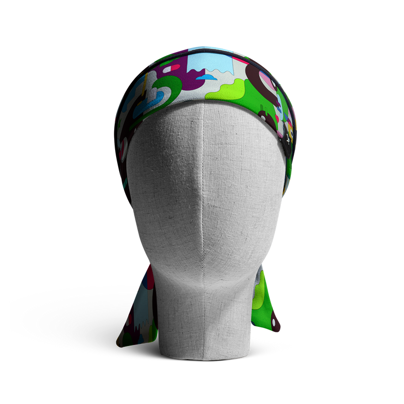 WooCaps Hidden Long Hair Front