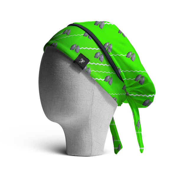 WooCaps Ujjayi Long Hair Side View