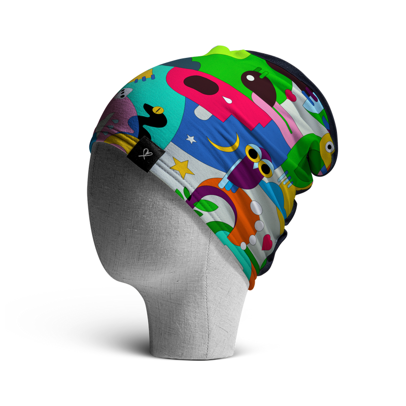 WooCaps Hidden Loose Beanie Side
