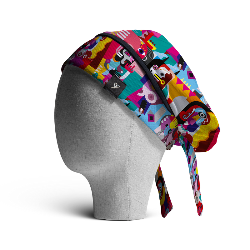 The "Mujeres" WooCap Long Hair for women Side