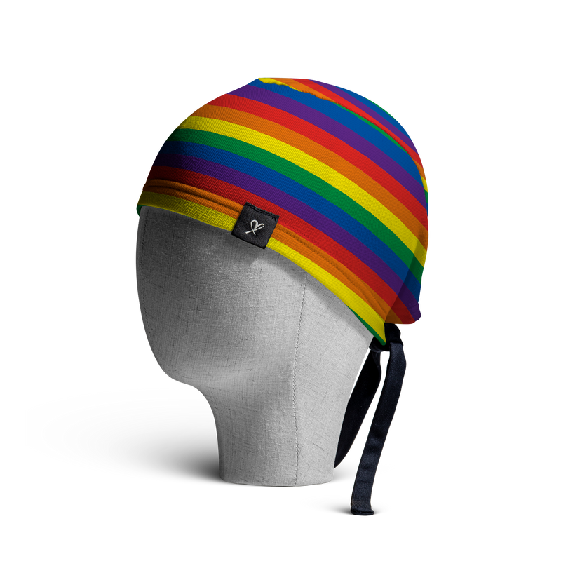 WooCaps Pride Skull Cap Side