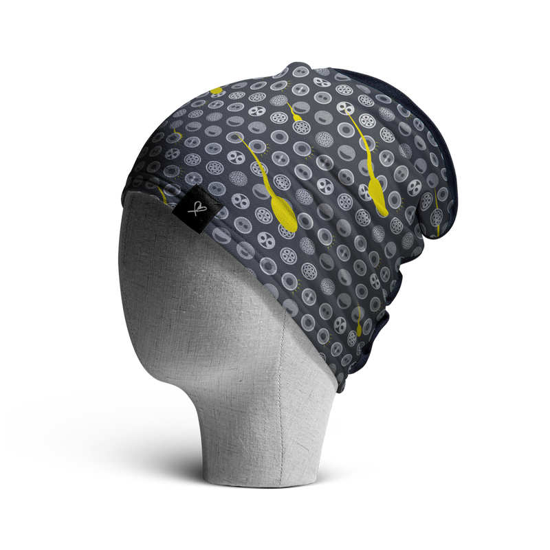 WooCaps Back Then Loose Beanie Side View