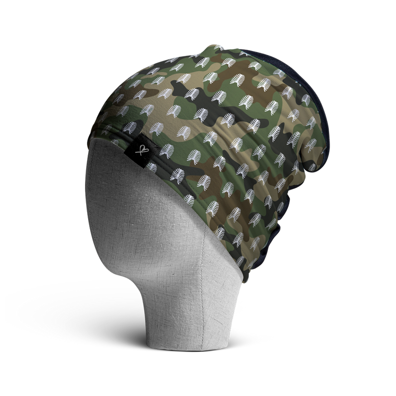 WooCaps Ten Hut Loose Beanie Side View