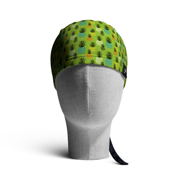 WooCaps Pina Colada Skull Cap Front
