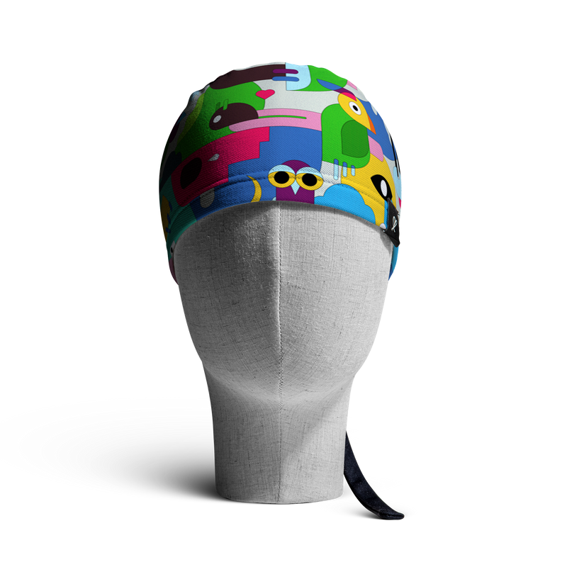 WooCaps Hidden Skull Cap Front