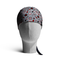 The "Front Line" WooCaps x MSF Skull Cap Front