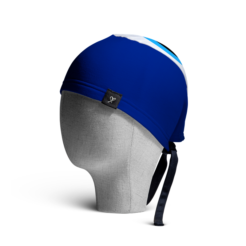 WooCaps Evil Eye Scrub Cap Side View