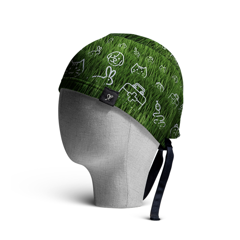 WooCaps Hide n Seek Scrub Cap Side View