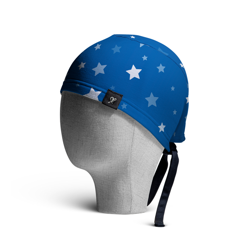 WooCaps Make A Wish Scrub Cap Side View