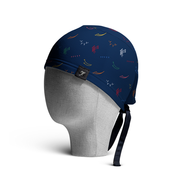 WooCaps Nip Tuck Scrub Cap Side View