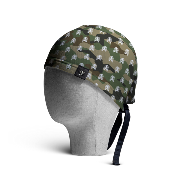 WooCaps Ten Hut Scrub Cap Side View