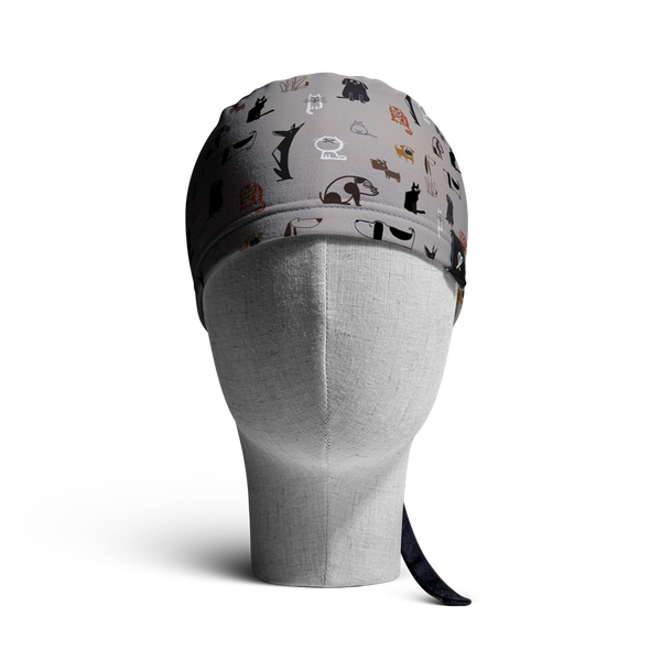 WooCaps Friends Scrub Cap Front View