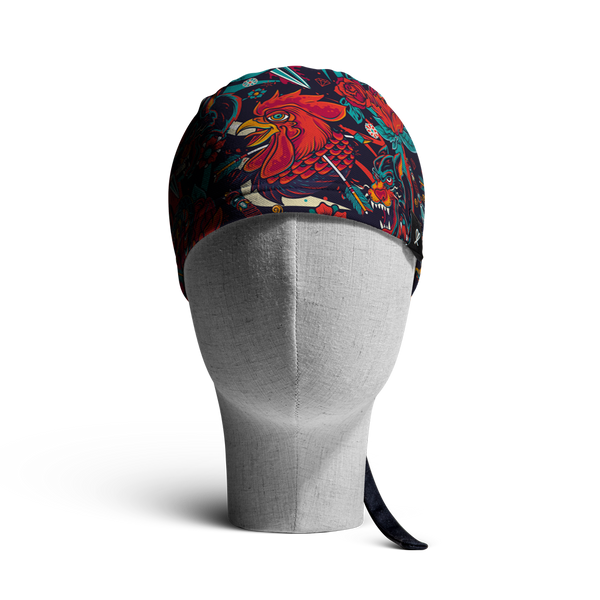 WooCaps Gang Scrub Cap Front View