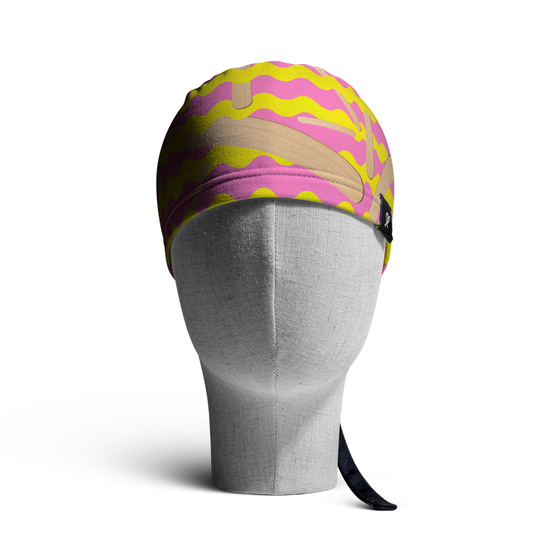 WooCaps Popsicle Scrub Cap Front View