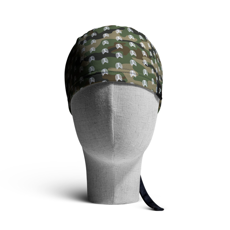 WooCaps Ten Hut Scrub Cap Front View