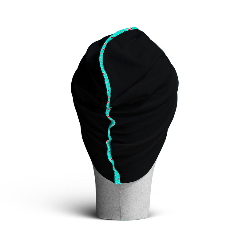 The Inverted Say Cheese WooCap, loose beanie, back