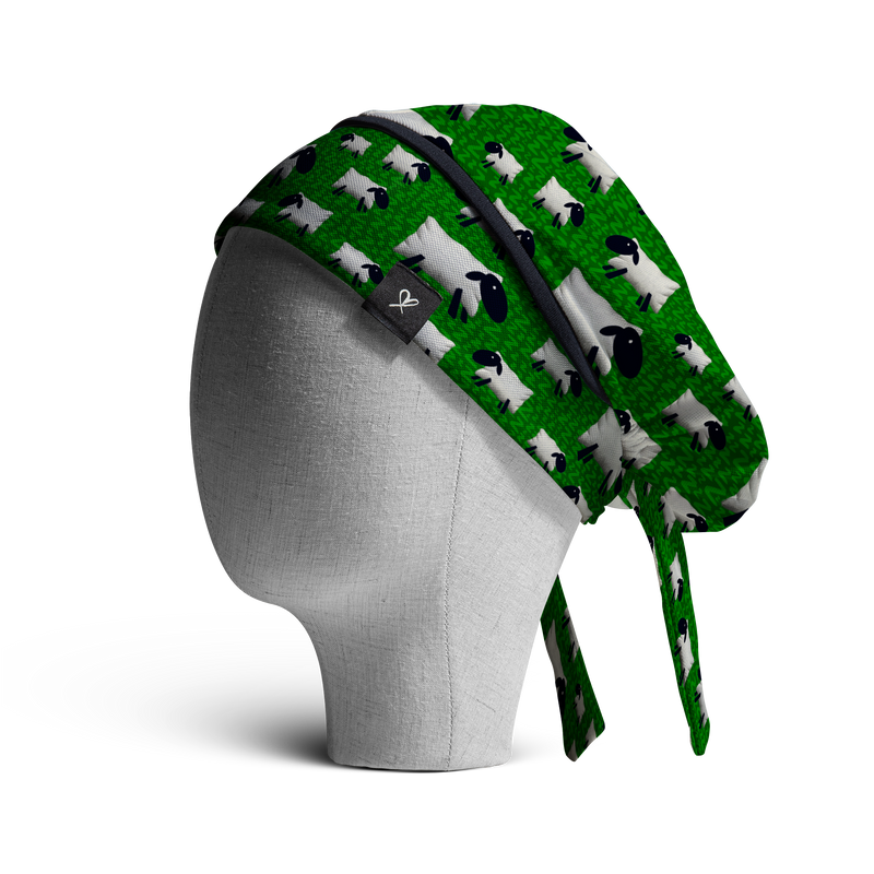 The "Time to Sheep" WooCap Long Hair for Women Side