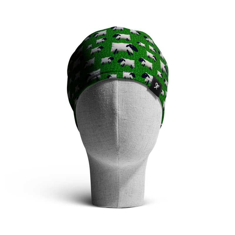 The "Time to Sheep" WooCap Loose Beanie Front