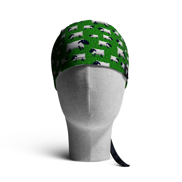 The "Time to Sheep" WooCap Skull Cap Front