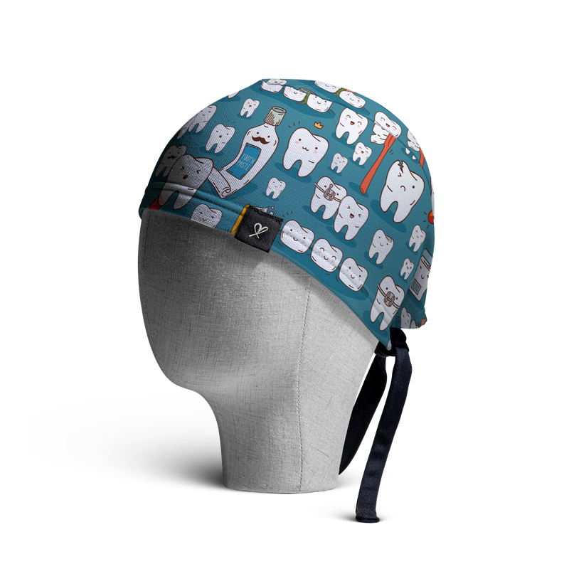 WooCaps Tooth & Co Skull Cap Side