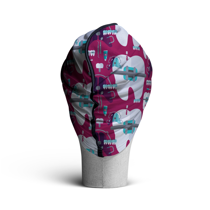 WooCaps Under Construction Loose Beanie Back